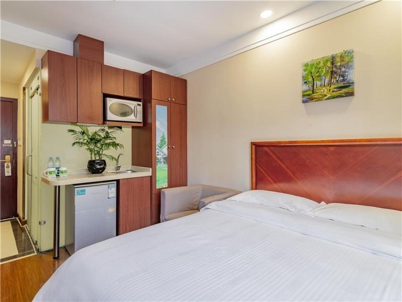 Greentree Inn Beijing Guangming Bridge Express Apartment Hotel Eksteriør bilde