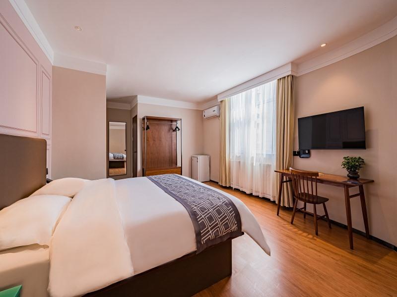 Greentree Inn Beijing Guangming Bridge Express Apartment Hotel Eksteriør bilde