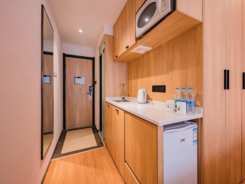Greentree Inn Beijing Guangming Bridge Express Apartment Hotel Eksteriør bilde